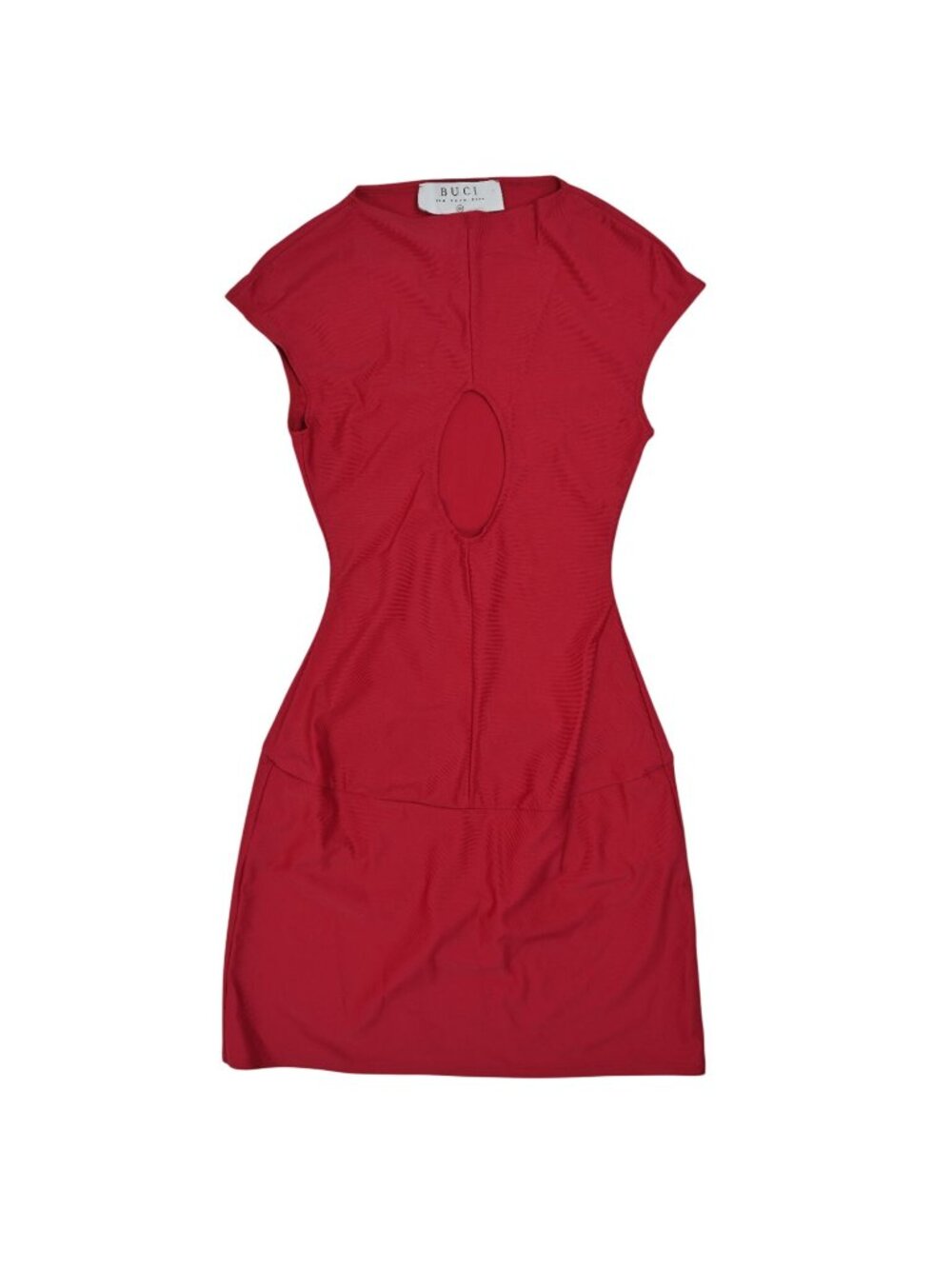 Buci Jump Rope Dress in Cherry